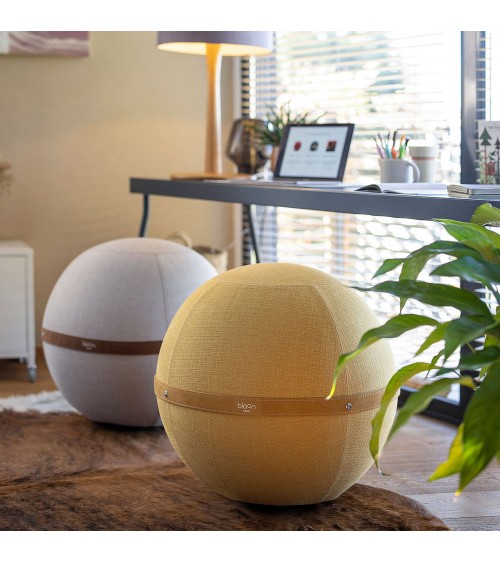 Bloon Original Saffron Yellow - Sitting ball yoga excercise balance ball chair for office