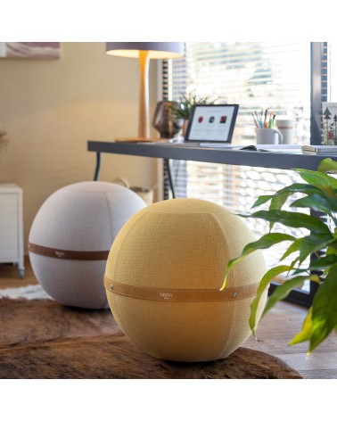 Bloon Original Saffron Yellow - Sitting ball yoga excercise balance ball chair for office