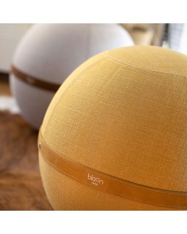 Bloon Original Zafferano - Sedia ergonomica Bloon Paris palla da seduta pouf gonfiabile