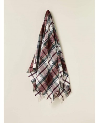 Plaid scozzese Dress Macduff - coperta in lana merinos Bronte by Moon per divano plaides coperta 100 lana di qualità