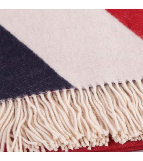 UNION JACK sofa throw - Merino wool blanket Bronte by Moon best for sofa throw warm cozy soft