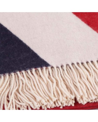 UNION JACK sofa throw - Merino wool blanket Bronte by Moon best for sofa throw warm cozy soft