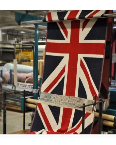 Couverture UNION JACK - Plaid en laine pour canapé Bronte by Moon plaide pour canapé de lit cocooning chaud