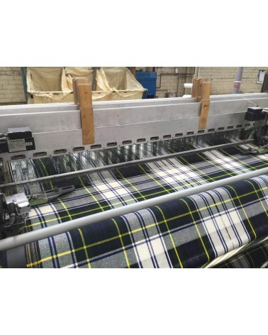 Merino Decke Dress Gordon - Kuscheldecke, Wolldecke Bronte by Moon hochwertige Englische Tartan Plaid Schottenmuster Schottis...