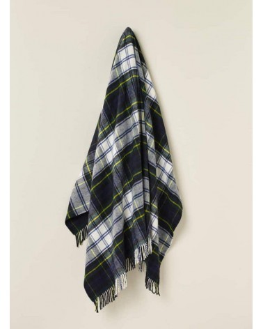 Tartan throw Dress Gordon - Merino wool blanket Bronte by Moon clan plaids english sofa cozy soft throw blanket