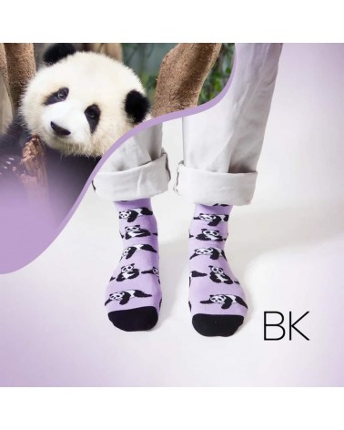 Save the Pandas - Bambou Socks Bare Kind funny crazy cute cool best pop socks for women men