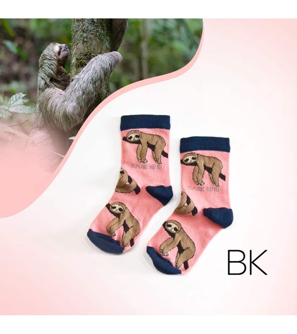 Rettet die Faultiere - Bambus Kindersocken Bare Kind socke kuschelsocken für damen lustig herren farbige coole socken