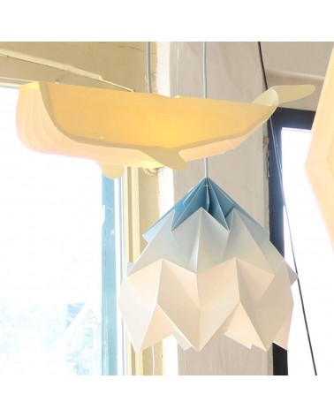 Whale Lamp - hanging lamp with Paper lampshade Studio Snowpuppe pendant lighting suspended light for kitchen bedroom dining l...