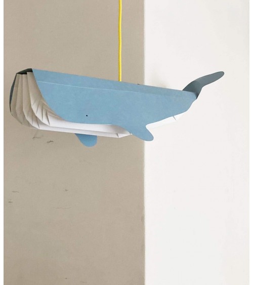 Whale Lamp - hanging lamp with Paper lampshade Studio Snowpuppe pendant lighting suspended light for kitchen bedroom dining l...