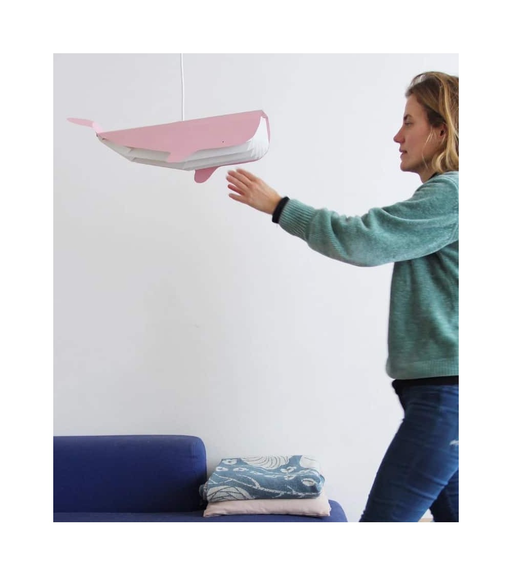 Lampada Balena - Lampada a sospensione con Paralume in carta Studio Snowpuppe lampade lampadario design moderne led cucina ca...