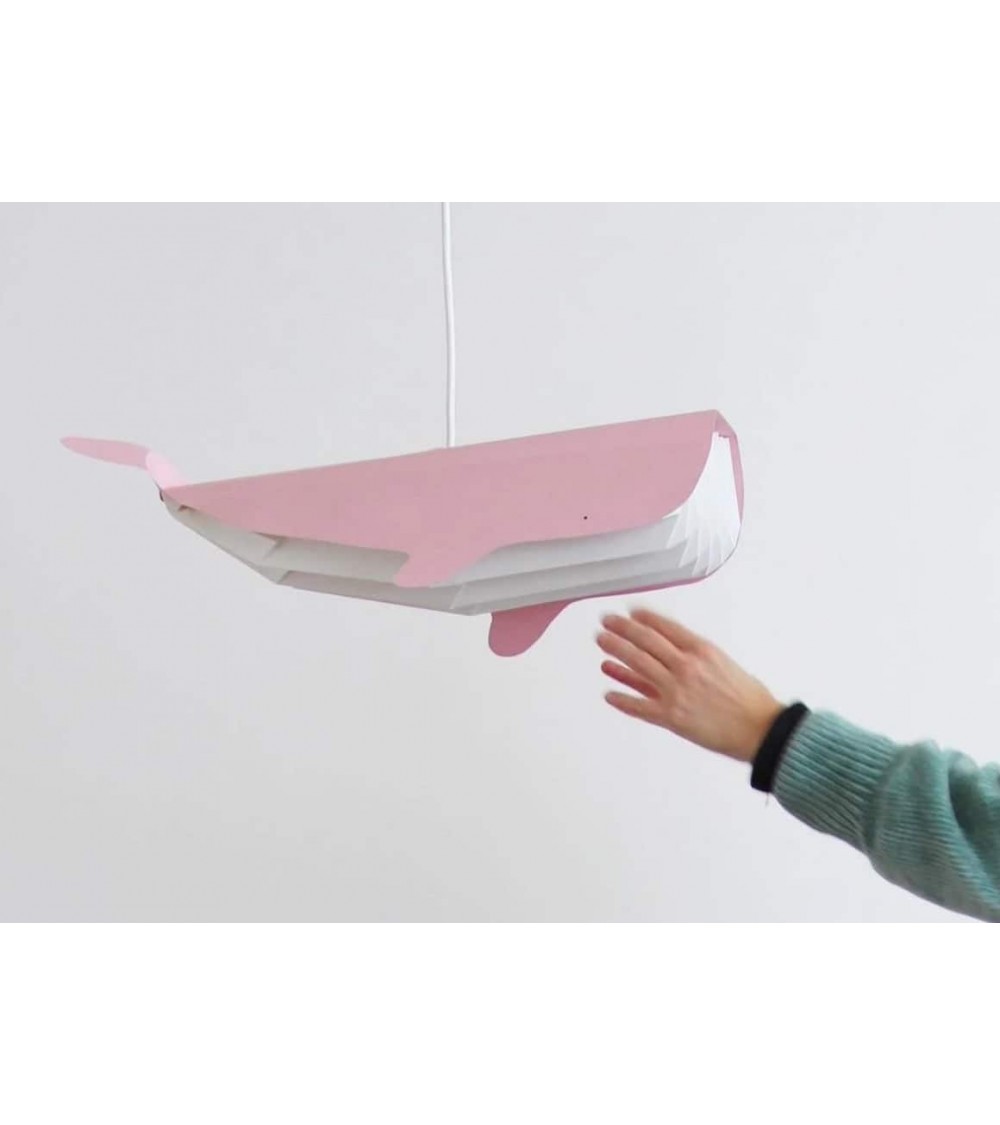 Whale Lamp - hanging lamp with Paper lampshade Studio Snowpuppe pendant lighting suspended light for kitchen bedroom dining l...