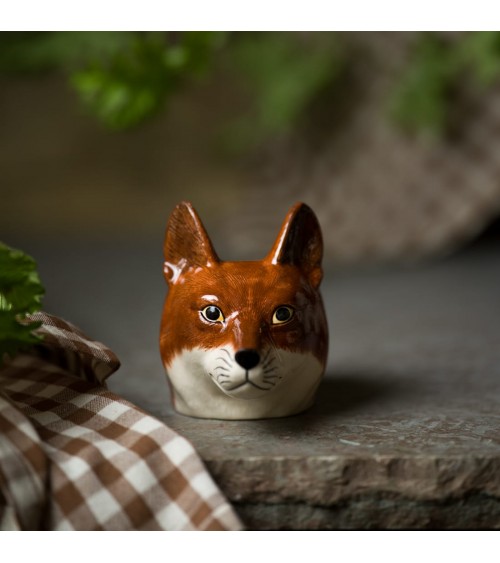 Fox - Egg cup holder Quail Ceramics cute egg cup holder