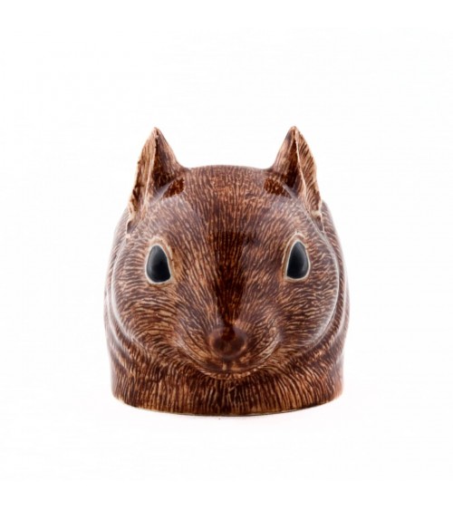 Squirrel - Egg cup holder Quail Ceramics cute egg cup holder