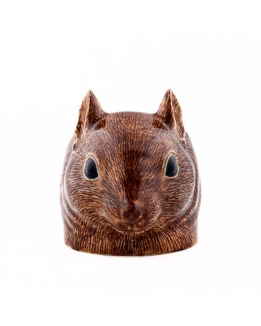 Squirrel - Egg cup holder Quail Ceramics cute egg cup holder