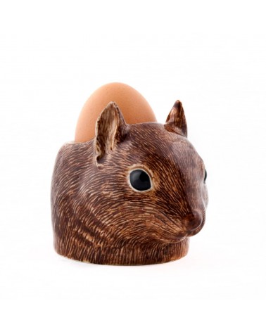 Squirrel - Egg cup holder Quail Ceramics cute egg cup holder