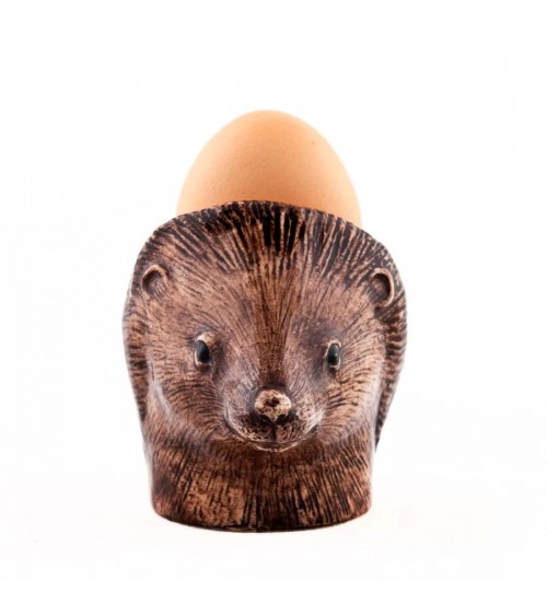 Hedgehog - Egg cup holder Quail Ceramics cute egg cup holder