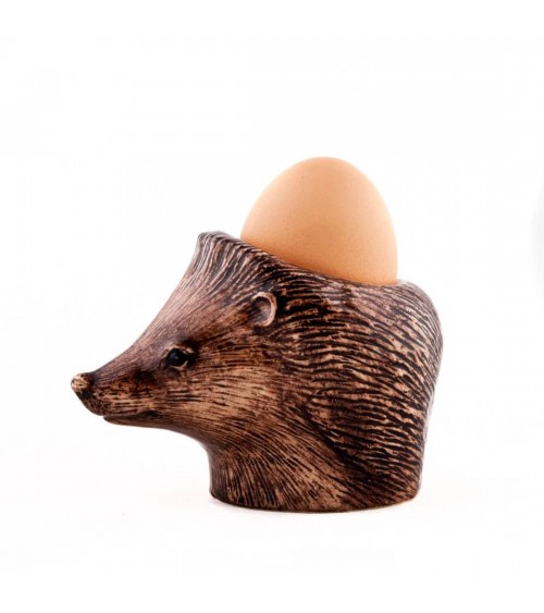 Hedgehog - Egg cup holder Quail Ceramics cute egg cup holder