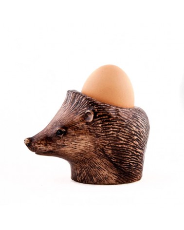 Hedgehog - Egg cup holder Quail Ceramics cute egg cup holder