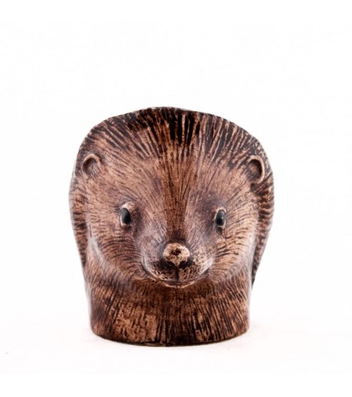 Hedgehog - Egg cup holder Quail Ceramics cute egg cup holder