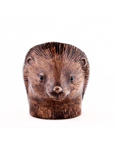 Hedgehog - Egg cup holder Quail Ceramics cute egg cup holder