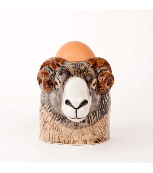 Swaledale Sheep - Egg cup holder Quail Ceramics cute egg cup holder