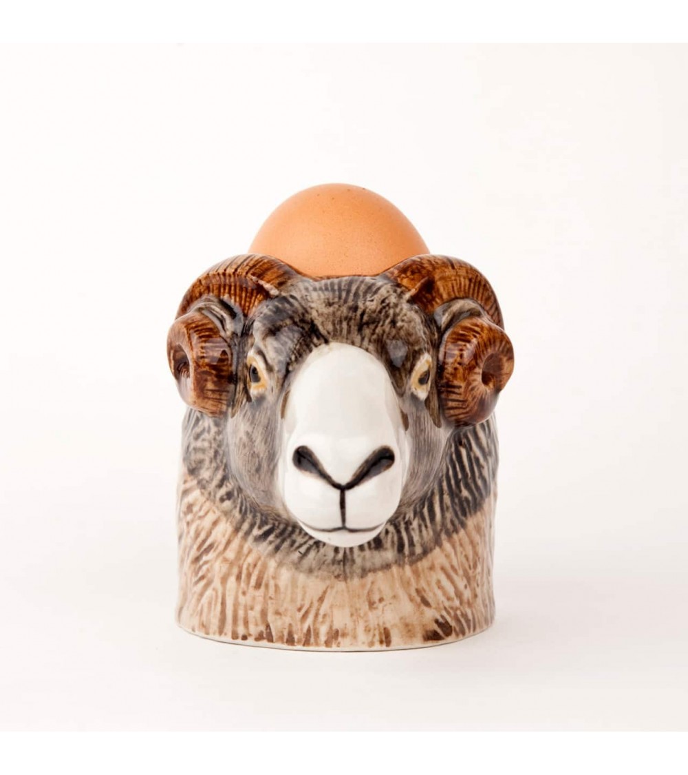 Mouton de Swaledale - Coquetier original en céramique Quail Ceramics oeuf original design