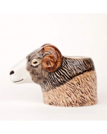 Swaledale Sheep - Egg cup holder Quail Ceramics cute egg cup holder