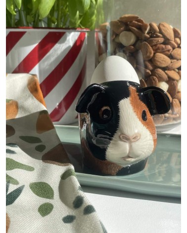 Guinea Pig - Egg cup holder Quail Ceramics cute egg cup holder