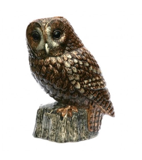 Tawny Owl - ceramic Flower Vase Quail Ceramics table flower living room vase kitatori switzerland