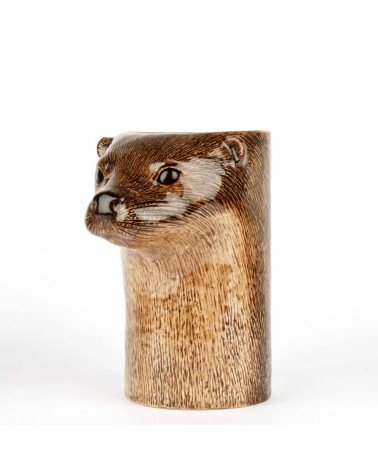 Otter - Ceramic Utensil Holder Quail Ceramics