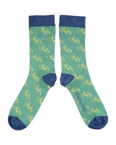 Vélo - Chaussettes en coton bio pour homme Catherine Tough jolies chausset pour homme femme fantaisie drole originales