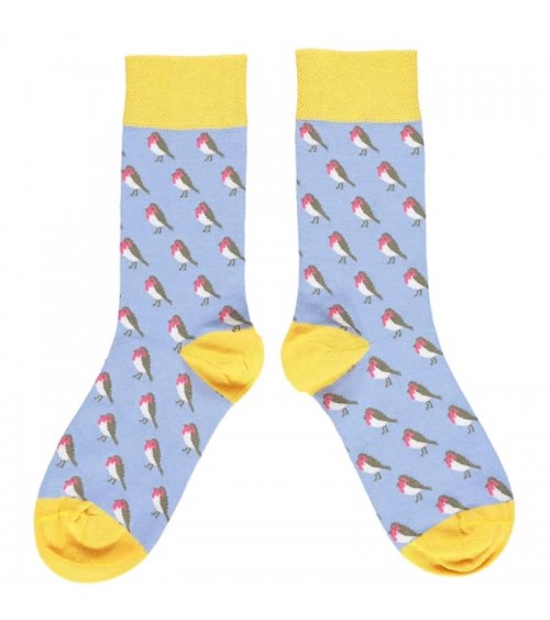 Robin - Organic cotton socks for women Catherine Tough funny crazy cute cool best pop socks for women men