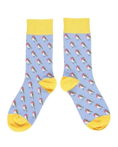 Robin - Organic cotton socks for women Catherine Tough funny crazy cute cool best pop socks for women men