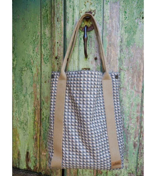 Kate Holborn Taupe - Grande borsa tote Hettie originale kitatori