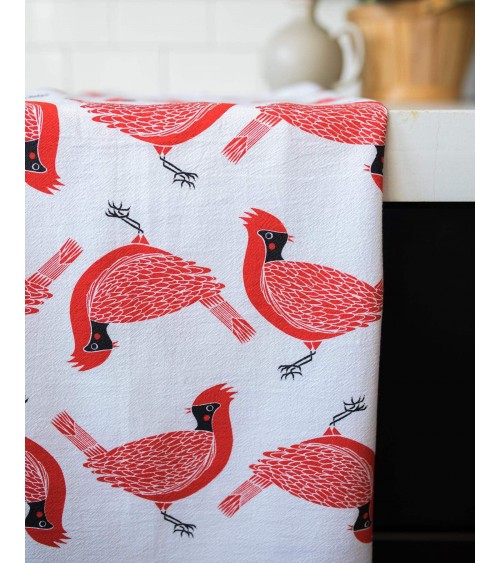 Tea towels gift box - Birds Gingiber best kitchen hand towels fall funny cute