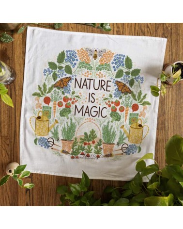 Jardinier - Torchon, linge de cuisine Gingiber torchon vaisselle qualité serviette haut de gamme beaux essuie main originaux