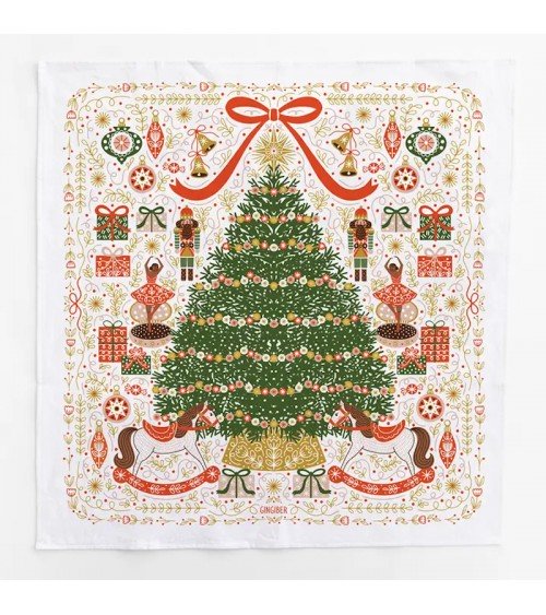 Christmas tree - Tea towel, kitchen towel Gingiber best kitchen hand towels fall funny cute