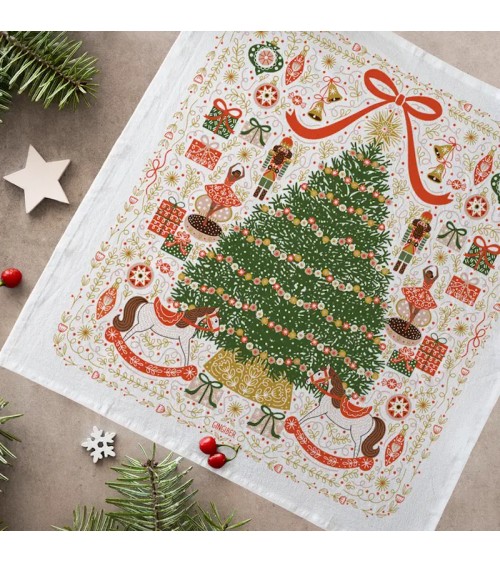 Christmas tree - Tea towel, kitchen towel Gingiber best kitchen hand towels fall funny cute