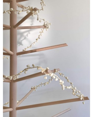 Wooden Christmas tree - Kitatori Design xmas tree in wood artificial fake realistic real woods christmas tree