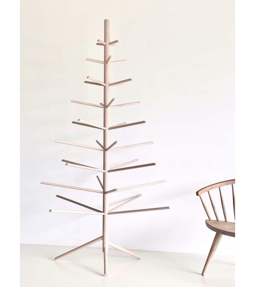 Albero di Natale in legno - Alberi natalizi di legno Kitatori bellissimi particolari decorato addobbati eleganti moderno