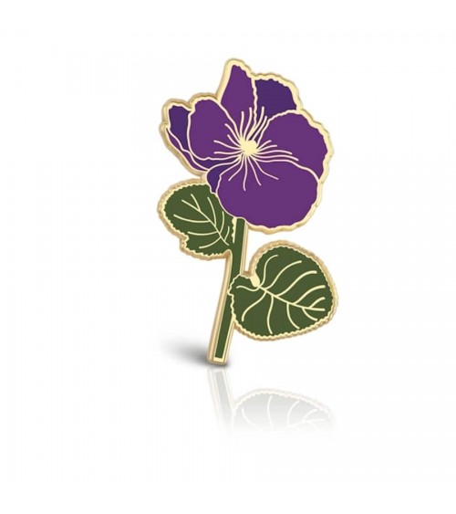 Pin's Fleur - Violette Plant Scouts pins rare métal originaux bijoux suisse