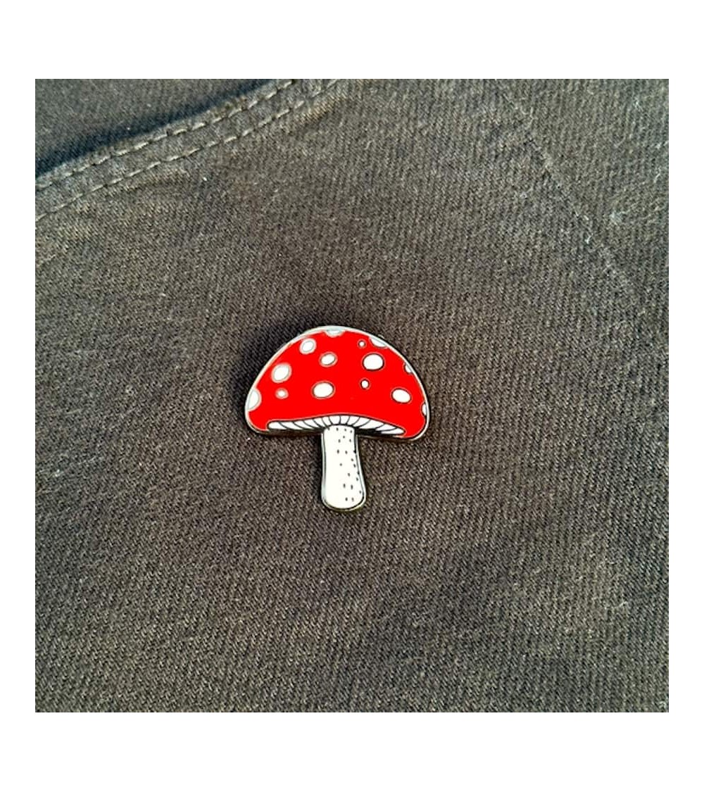 Pin's - Champignon Plant Scouts pins rare métal originaux bijoux suisse