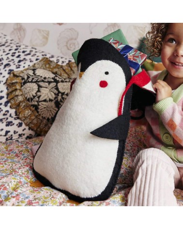 Pete der Pinguin - Weihnachtssocken für Kamin Sew Heart Felt Weihnachtsdekoration kaufen Weihnachtsbaum Deko Ideen 2024 Trend...