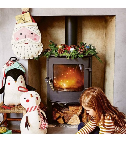 Schneemann - Weihnachtssocken für Kamin Sew Heart Felt Weihnachtsdekoration kaufen Weihnachtsbaum Deko Ideen 2024 Trend Deko ...