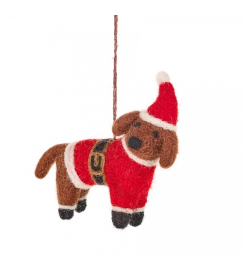 Buddy the festive dog - Christmas Tree Decoration Felt so good 2024 christmas decorations xmas tree decorations