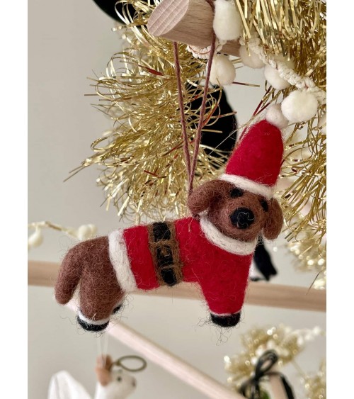 Buddy the festive dog - Christmas Tree Decoration Felt so good 2024 christmas decorations xmas tree decorations