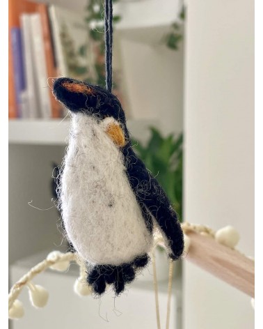 Pinguino imperatore - Decorazione natale Felt so good Decorazioni natalizie eleganti particolari decoro natale decorazione al...