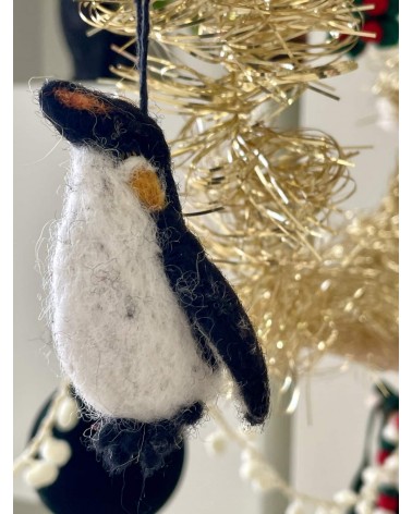 Pinguino imperatore - Decorazione natale Felt so good Decorazioni natalizie eleganti particolari decoro natale decorazione al...