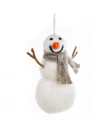 Norman the Snowman - Christmas Tree Decoration Felt so good 2024 christmas decorations xmas tree decorations