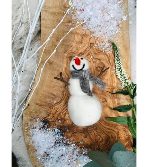 Norman the Snowman - Christmas Tree Decoration Felt so good 2024 christmas decorations xmas tree decorations